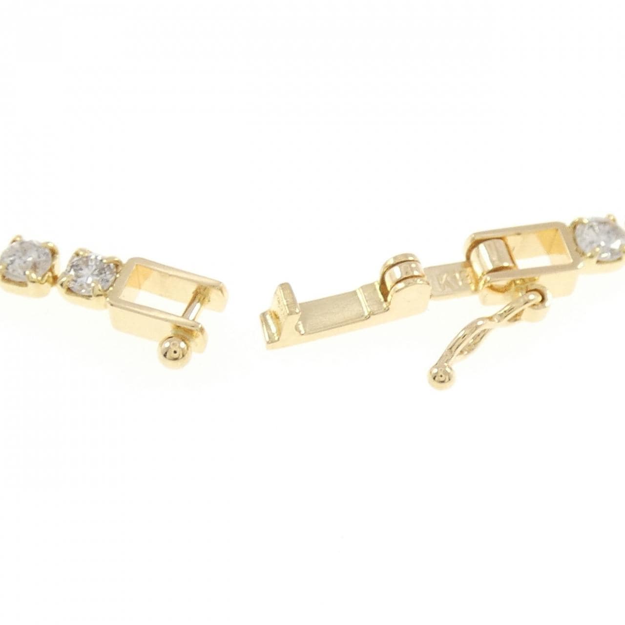 K18YG ダイヤモンド ブレスレット 3.00CT