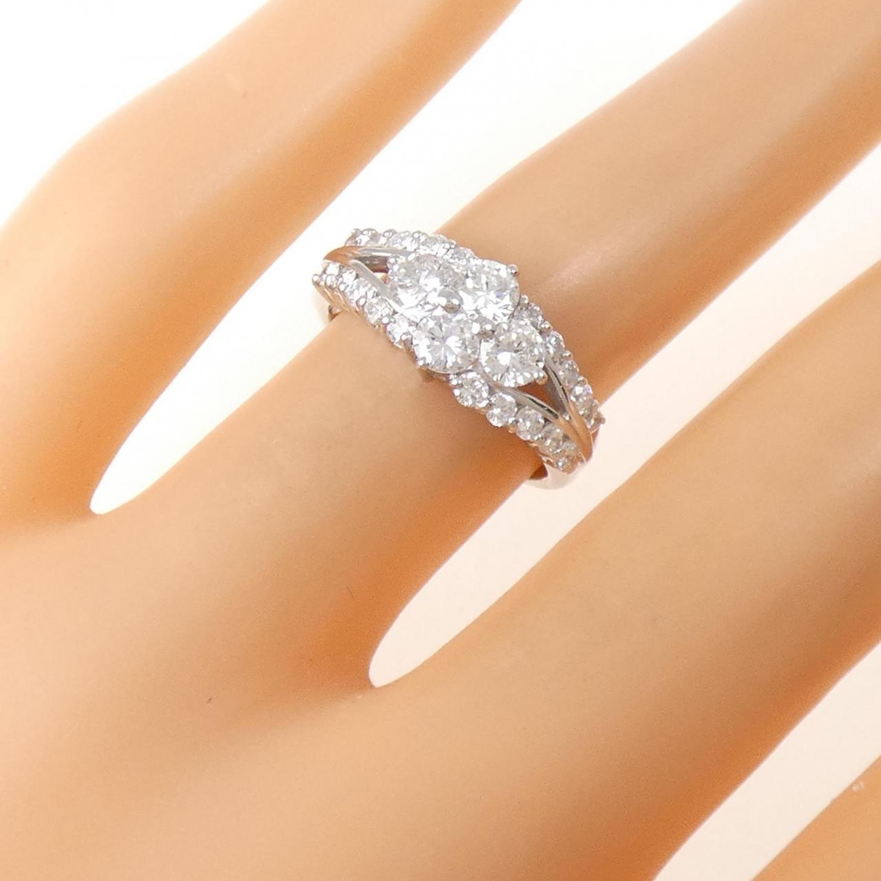 PT900 ダイヤモンド リング 1.00CT