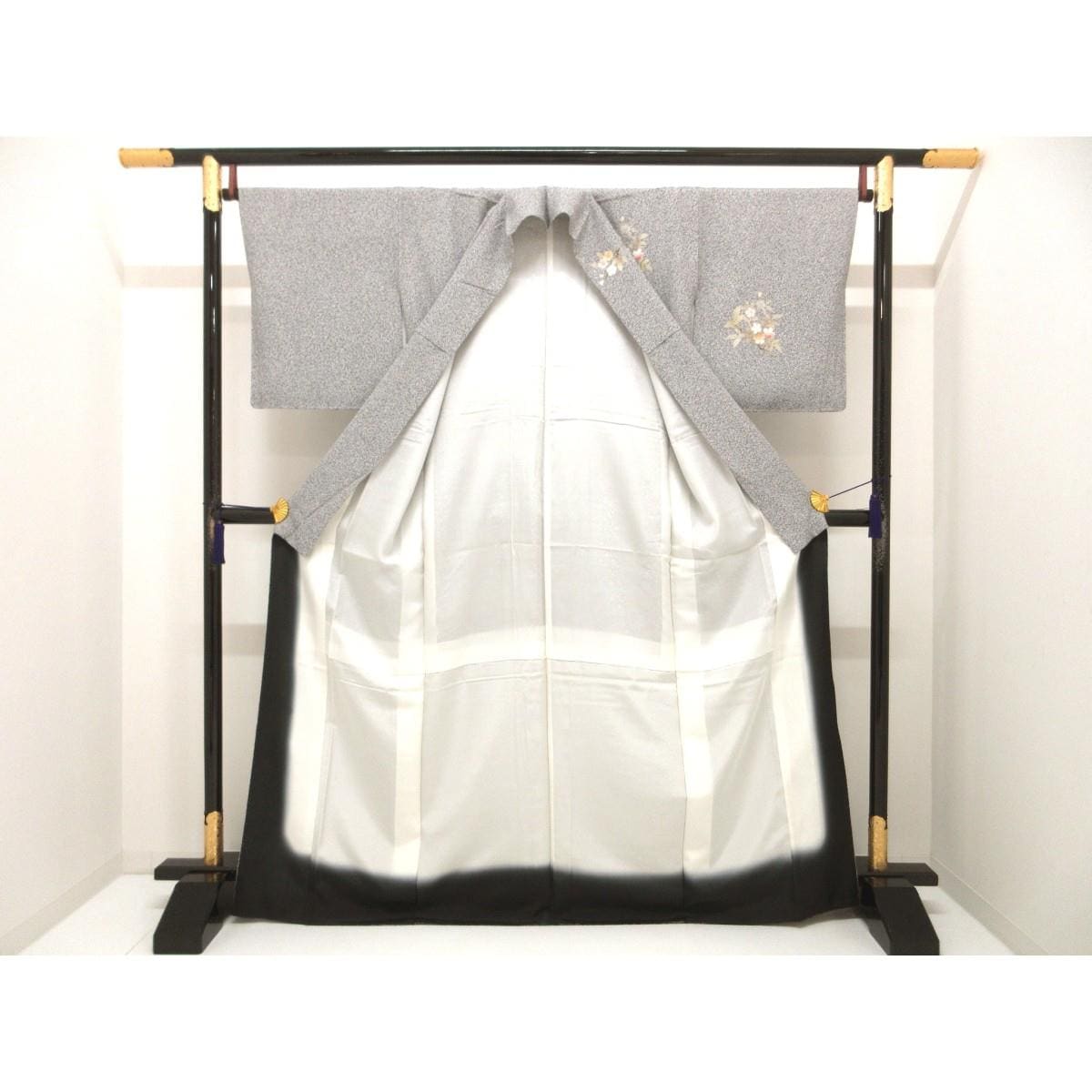 【未使用品】訪問着　友禅金彩加工