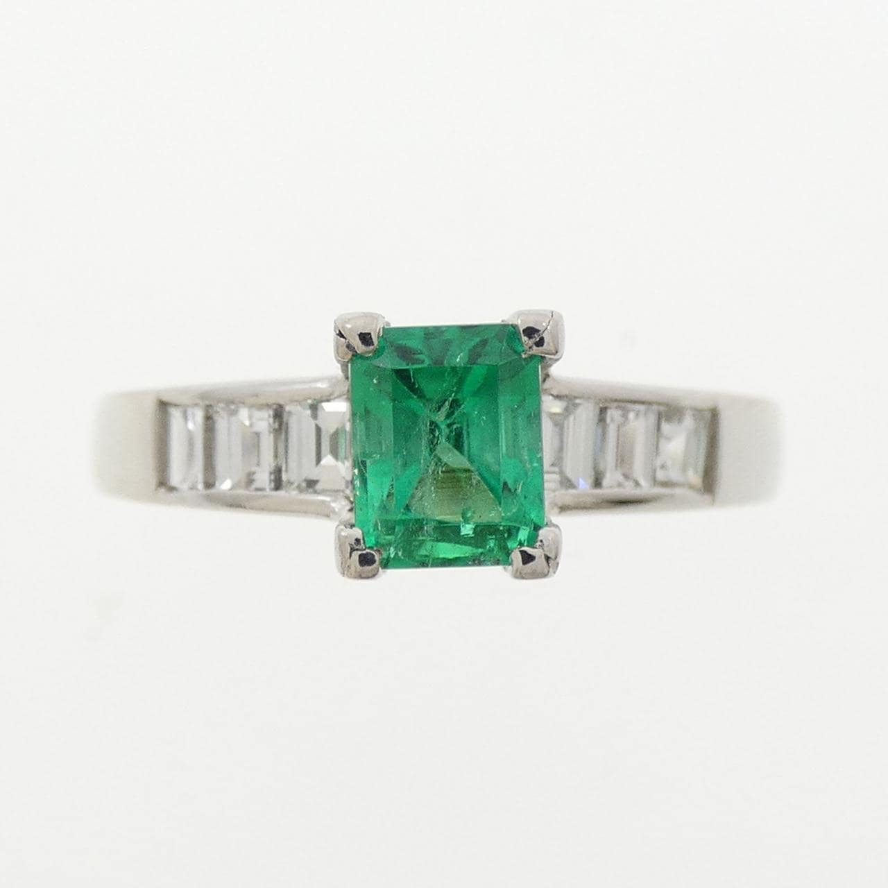 PT900 エメラルド リング 0.47CT