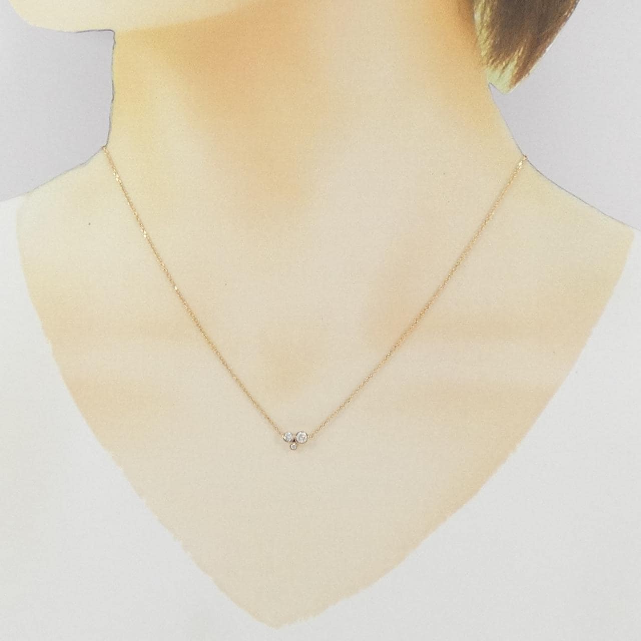 PONTE VECCHIO鑽石項鍊0.15CT