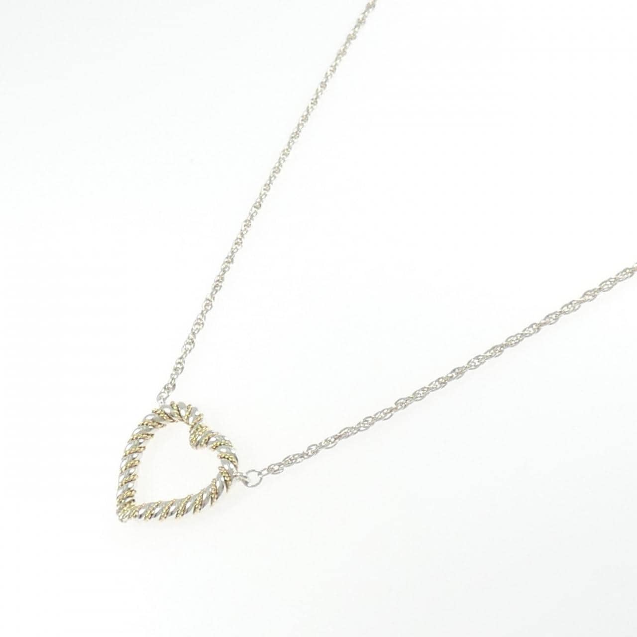 TIFFANY 925/750YG necklace