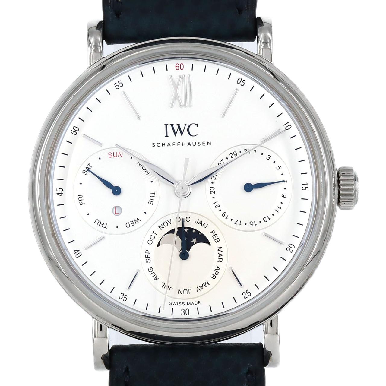 IWC 柏濤菲諾萬年曆 IW344601 SS自動上弦