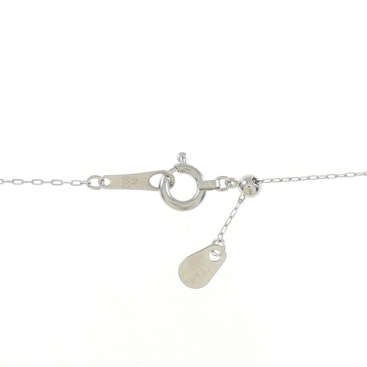 【新品】PT900 ダイヤモンド ネックレス 0.35CT