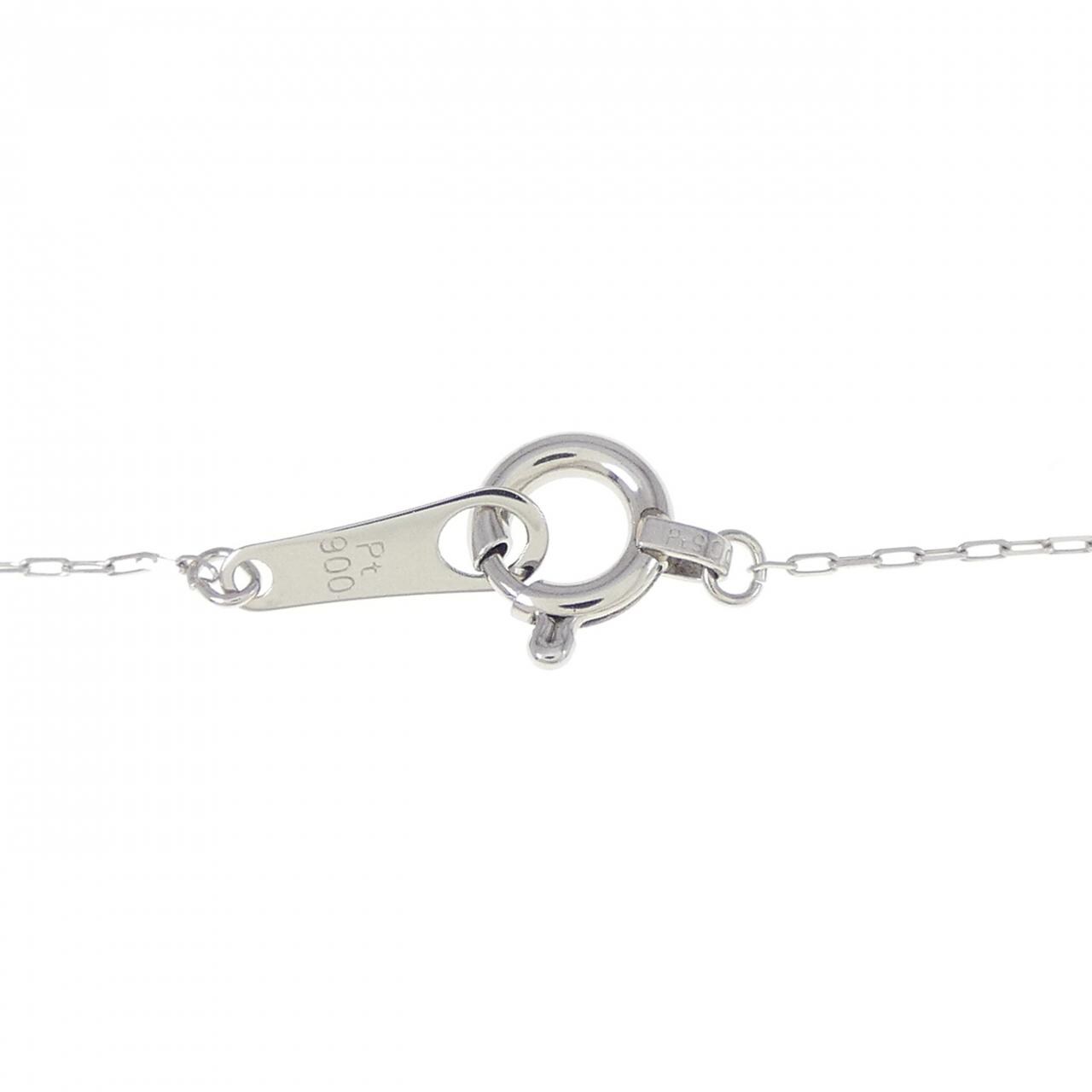 【新品】PT900 ルビー ネックレス 0.04CT