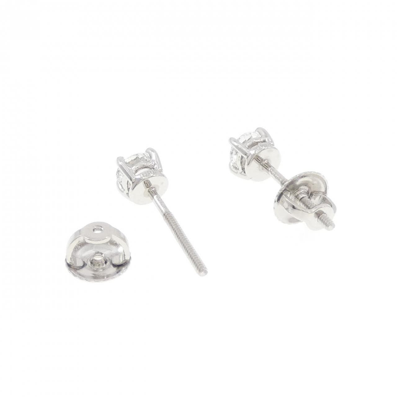 ティファニー ソリティア ピアス