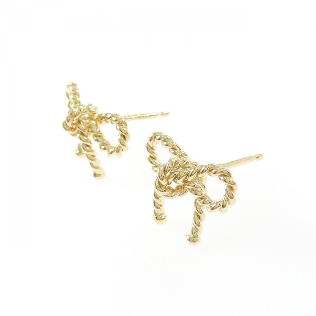 ティファニー ツイスト リボン ピアス