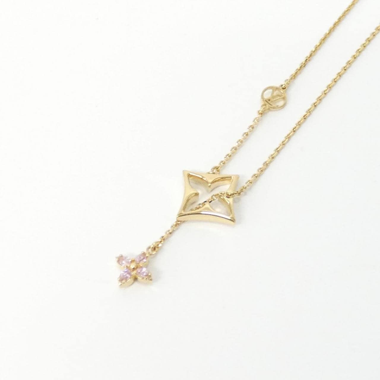 ルイヴィトン ネックレス フラワーグラム ストラス M03246 ネックレス