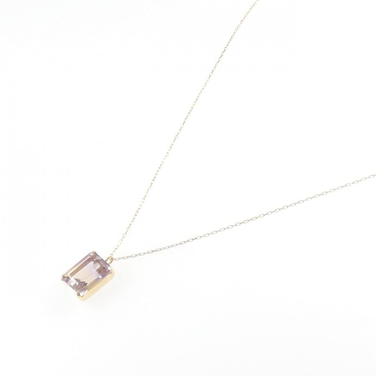 K18YG アメトリン ネックレス 1.20CT