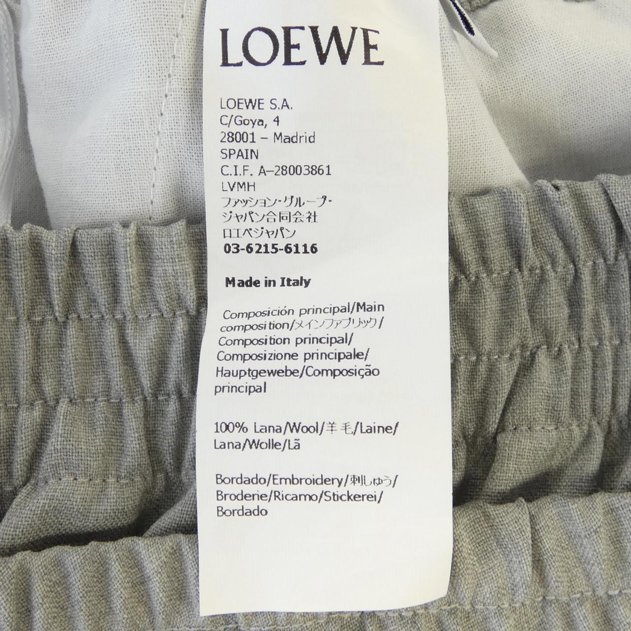 ロエベ LOEWE S359Y04XFD パンツ