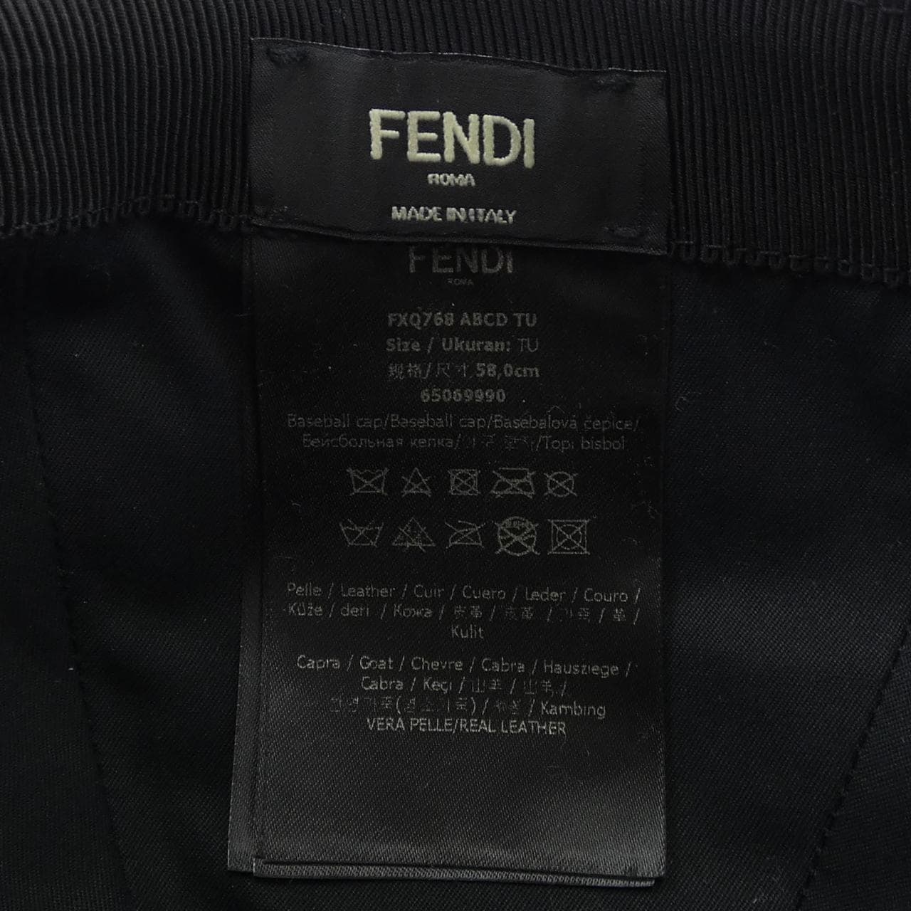 フェンディ FENDI キャップ