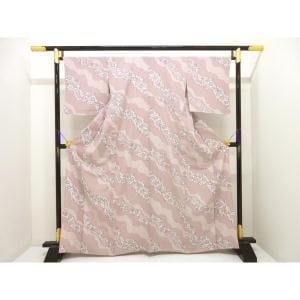 【未使用品】単衣　小紋　身幅Ｌ寸