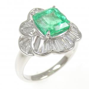 PT900 エメラルド リング 1.91CT