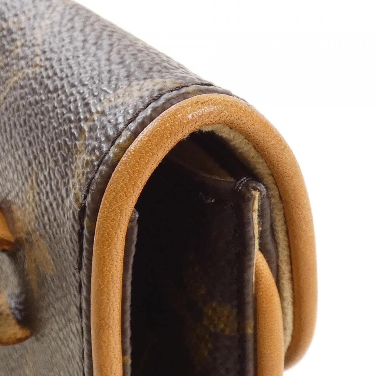 LOUIS VUITTON Monogram Pochette Florentine S M51855+M67304 腰包