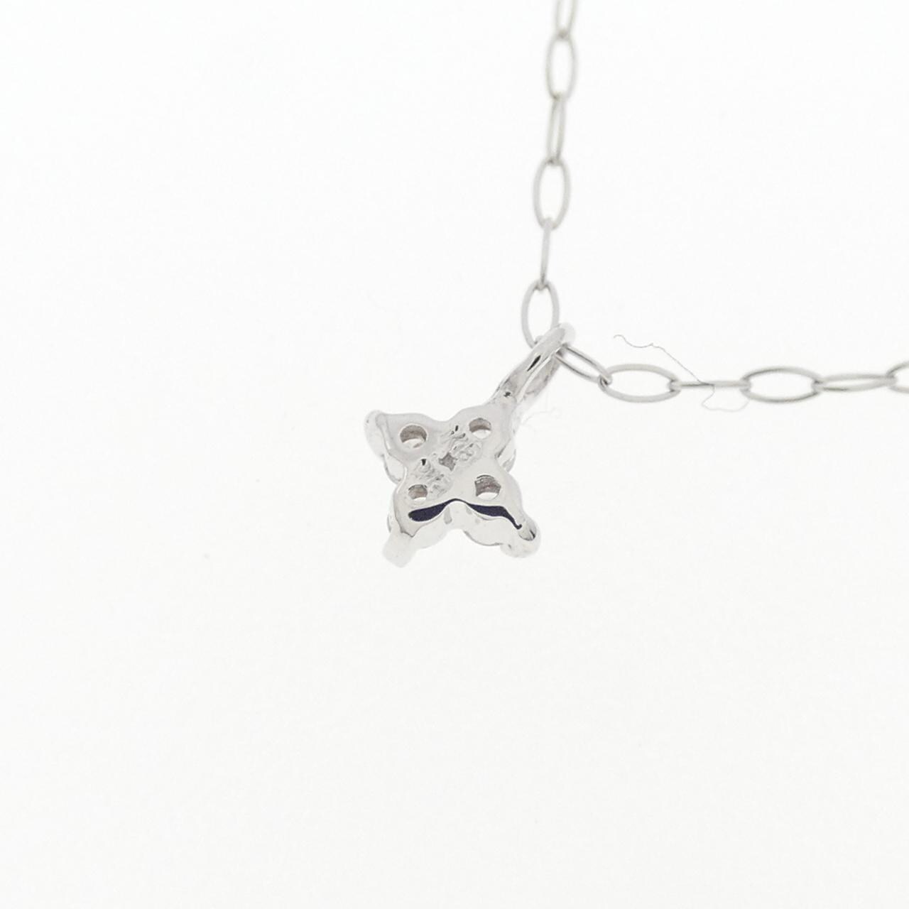 K18WG ダイヤモンド ネックレス 0.03CT