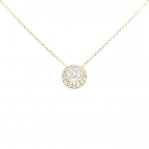 【リメイク】K18YG ダイヤモンド ネックレス 0.505CT H VS2 3EXT H&C