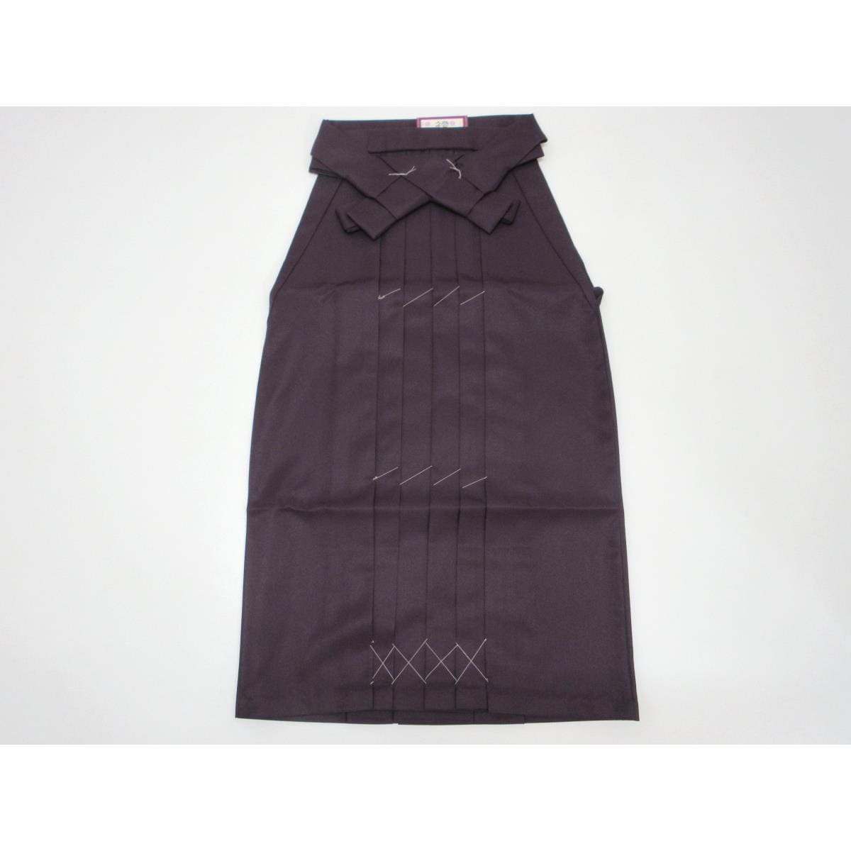 【新品】女袴　無地　Ｌサイズ　紐下９５ｃｍ　紫色