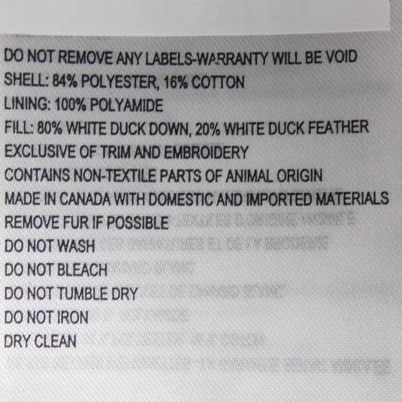 カナダグース CANADA GOOSE 2603JL BRONTE ブロンテ ダウンコート