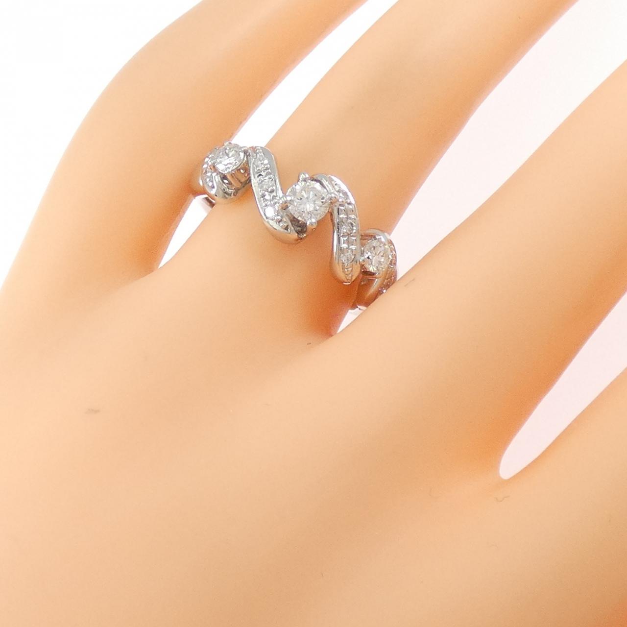 PT900 ダイヤモンド リング 0.51CT