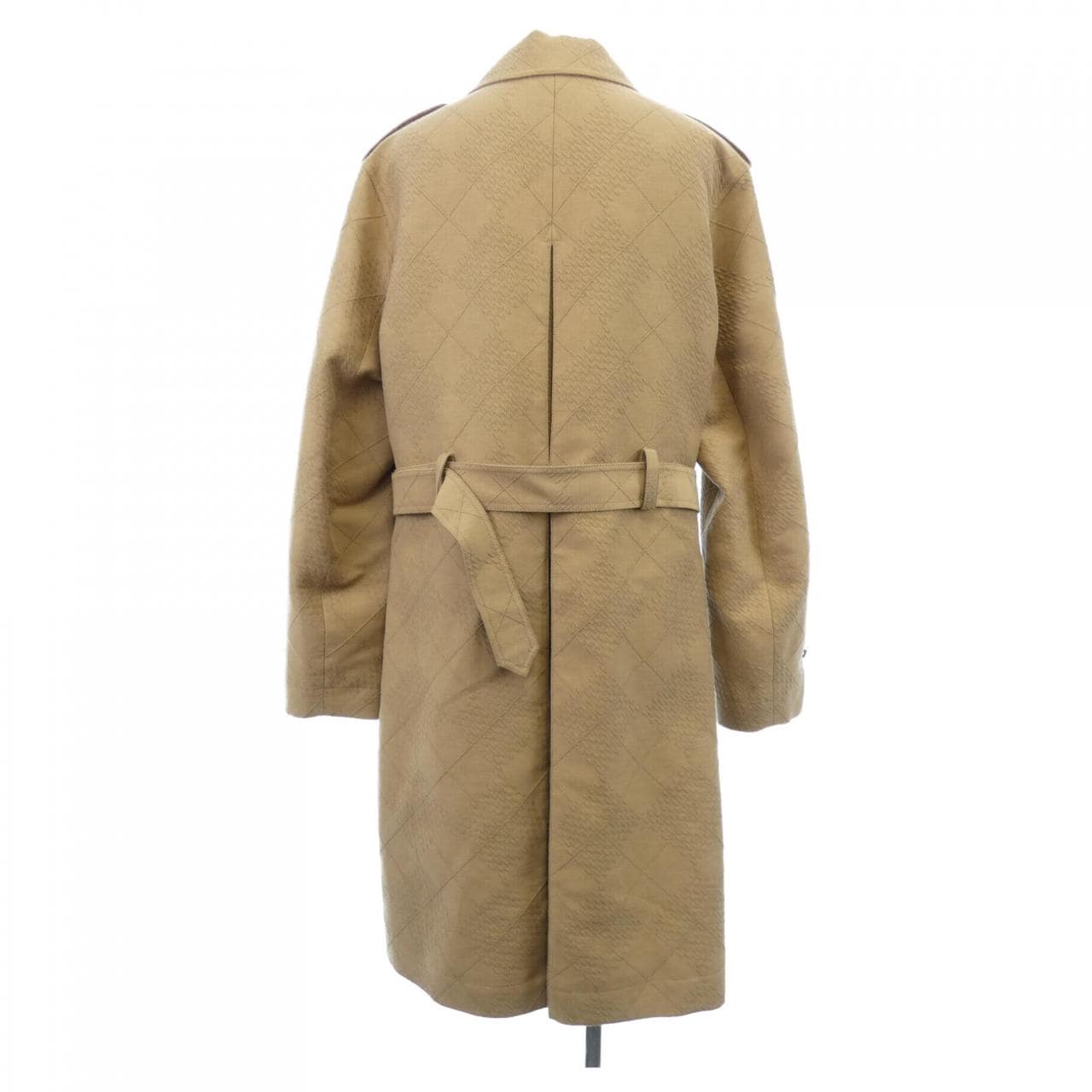 ルイヴィトン LOUIS VUITTON コットンシルクブレンドトレンチ HSK02EQCW トレンチコート