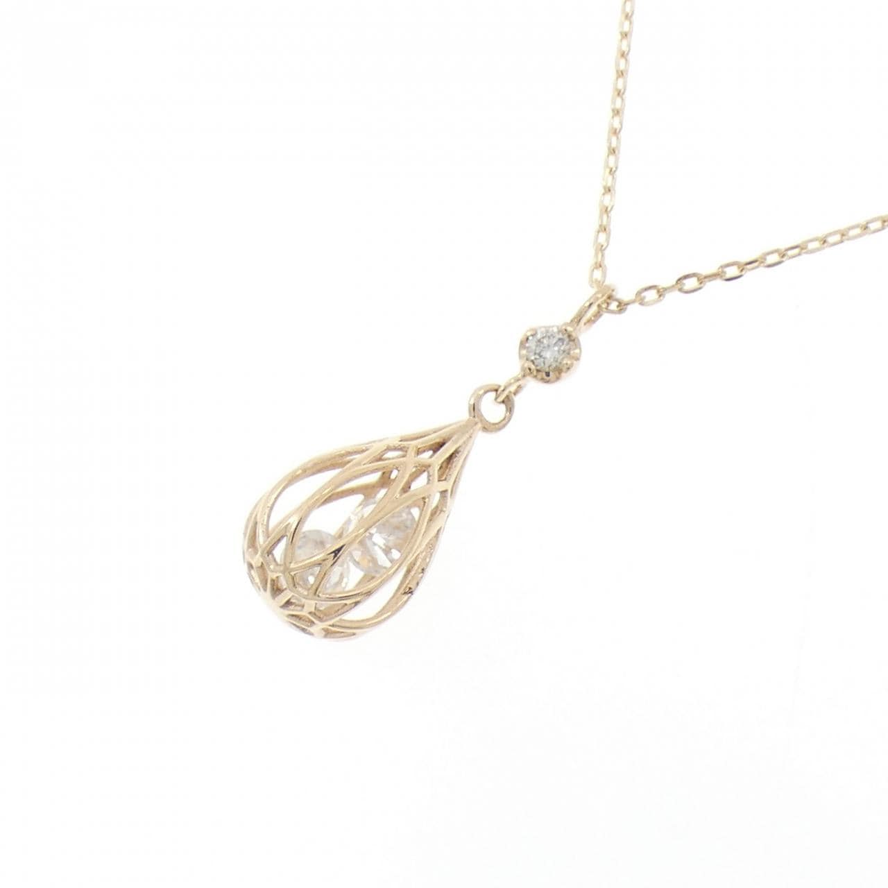 K10YG キュービック ネックレス