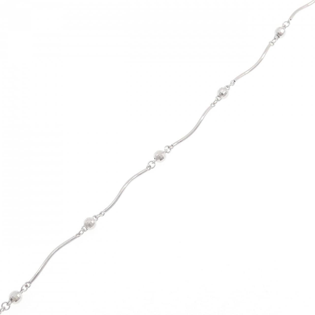 4゜C K18WG ブレスレット