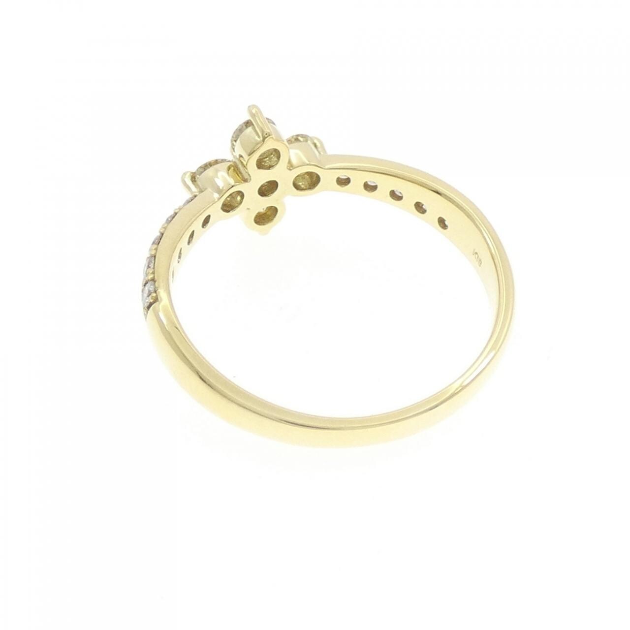 【新品】K18YG ダイヤモンド リング 0.50CT