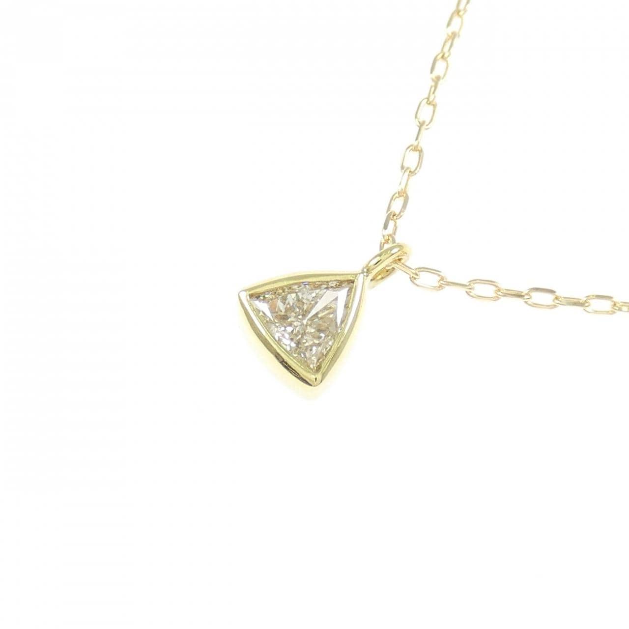 K18YG ダイヤモンド ネックレス 0.21CT
