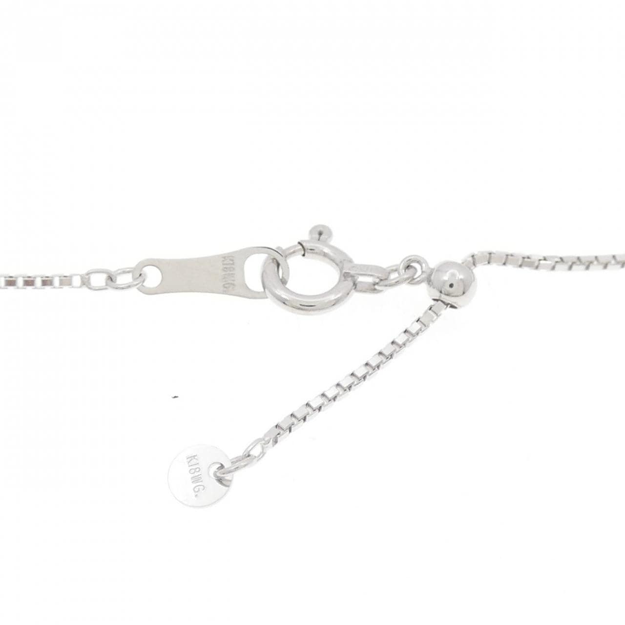 K18スリーカラー ダイヤモンド ネックレス 2.00CT