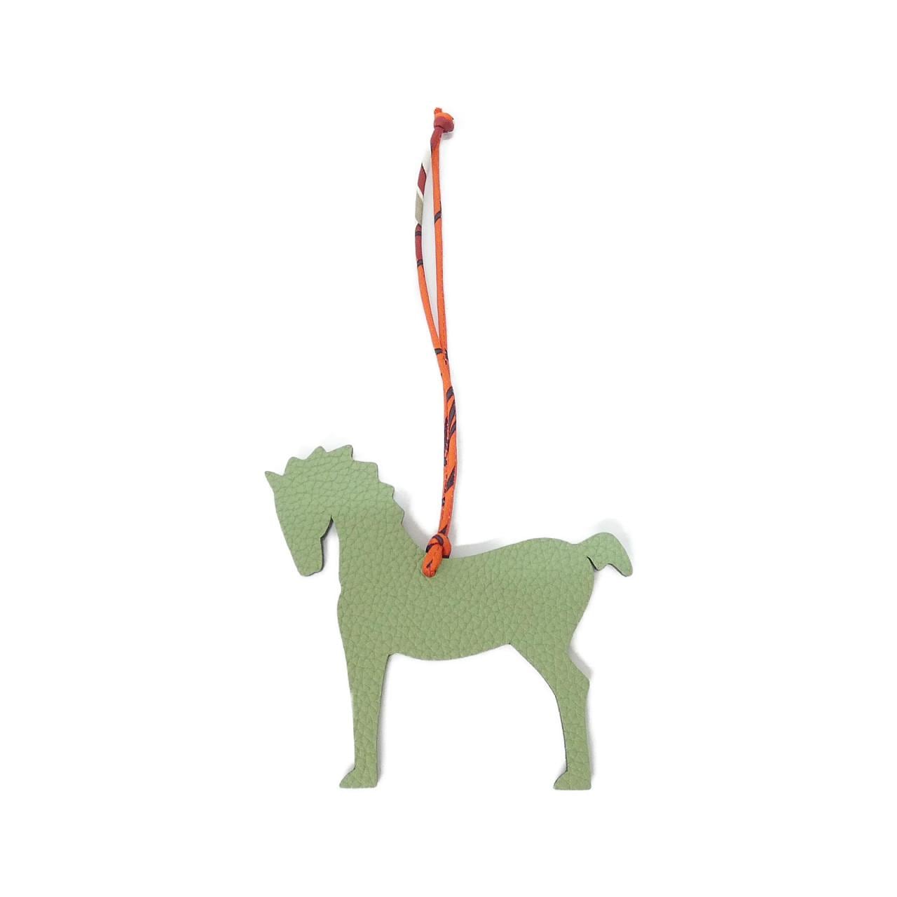 エルメス CHEVAL 1019538 バッグチャーム