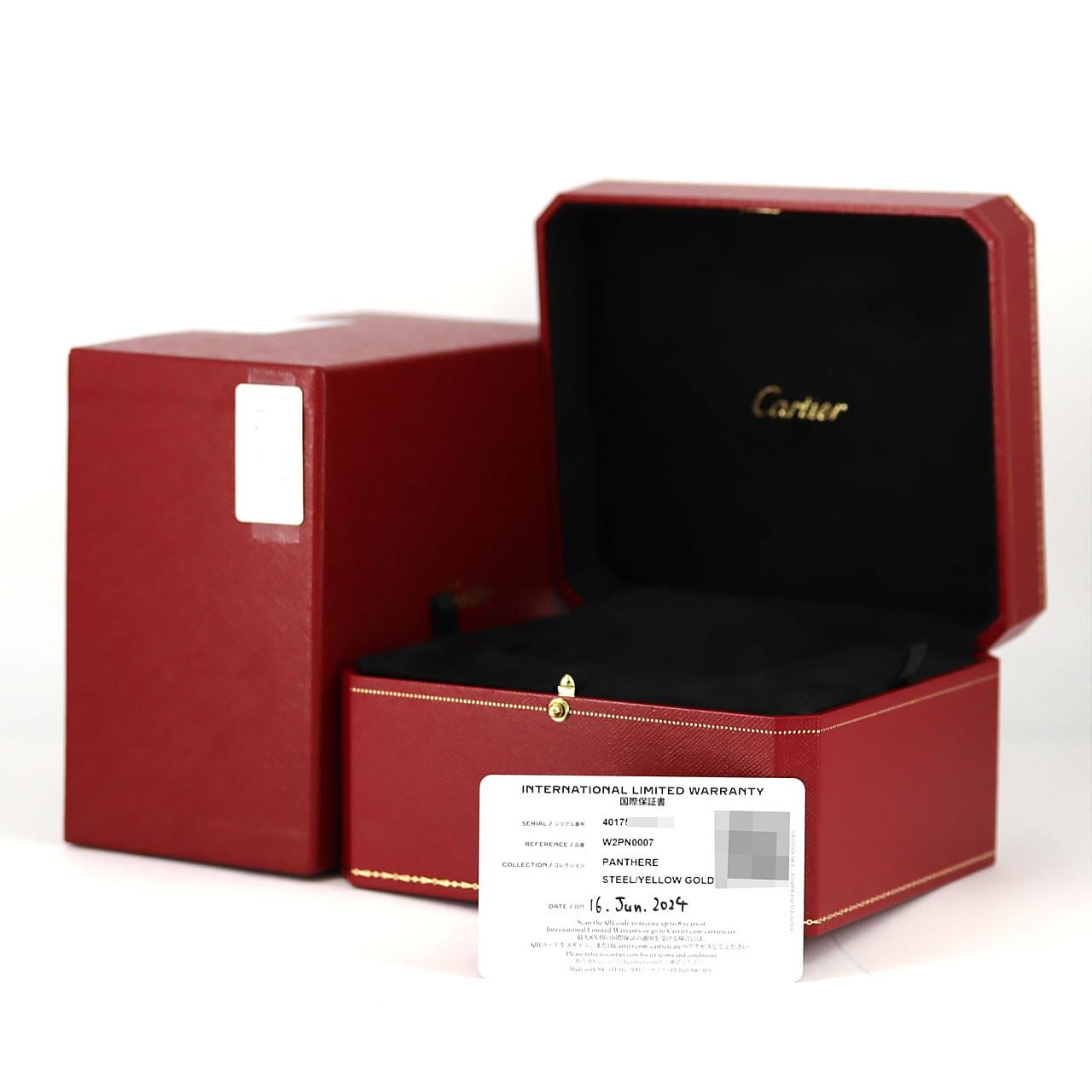 カルティエ パンテール･ドゥ･カルティエ MM コンビ W2PN0007 SSxYG クォーツ
