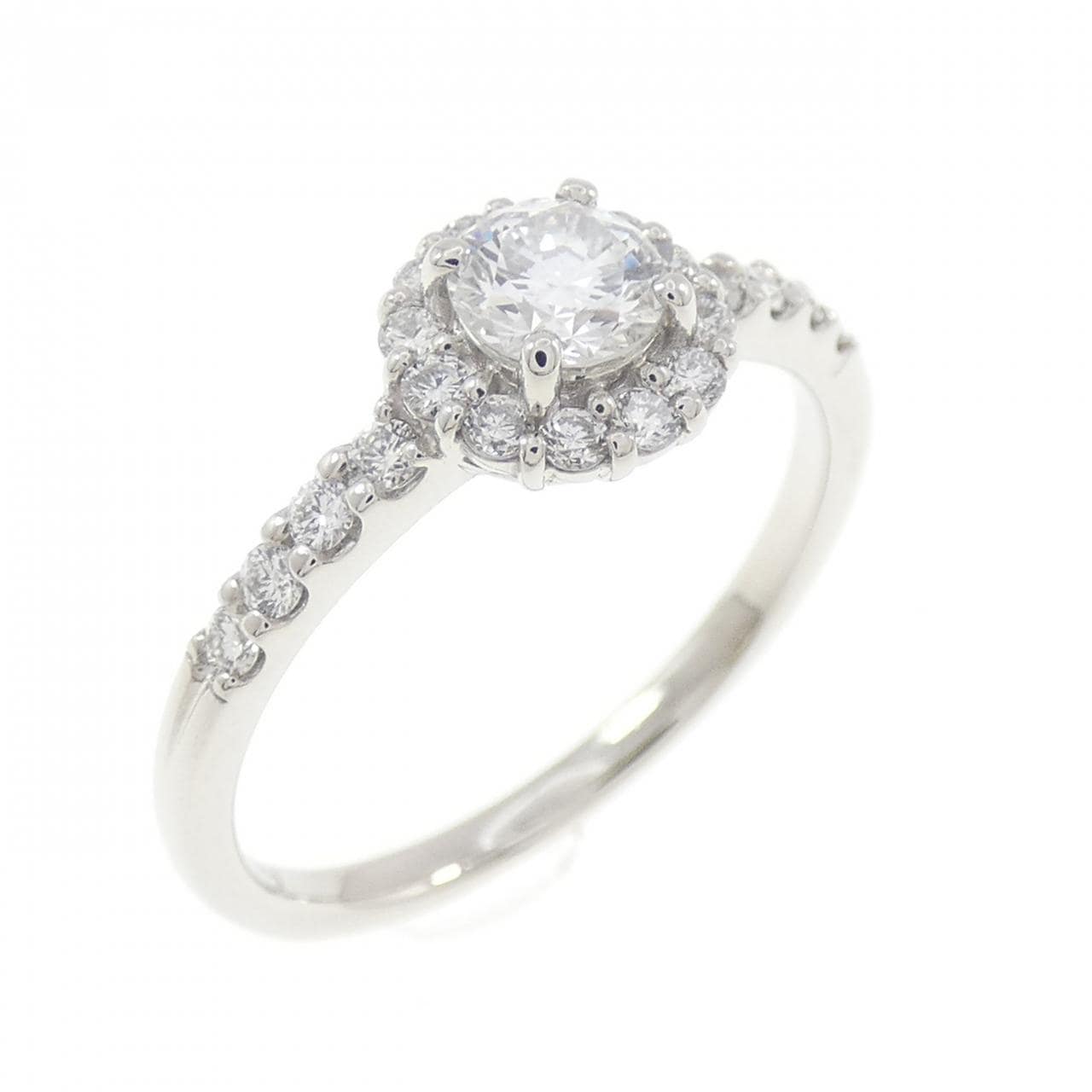 PT900 ダイヤモンド リング 0.303CT F SI1 VG