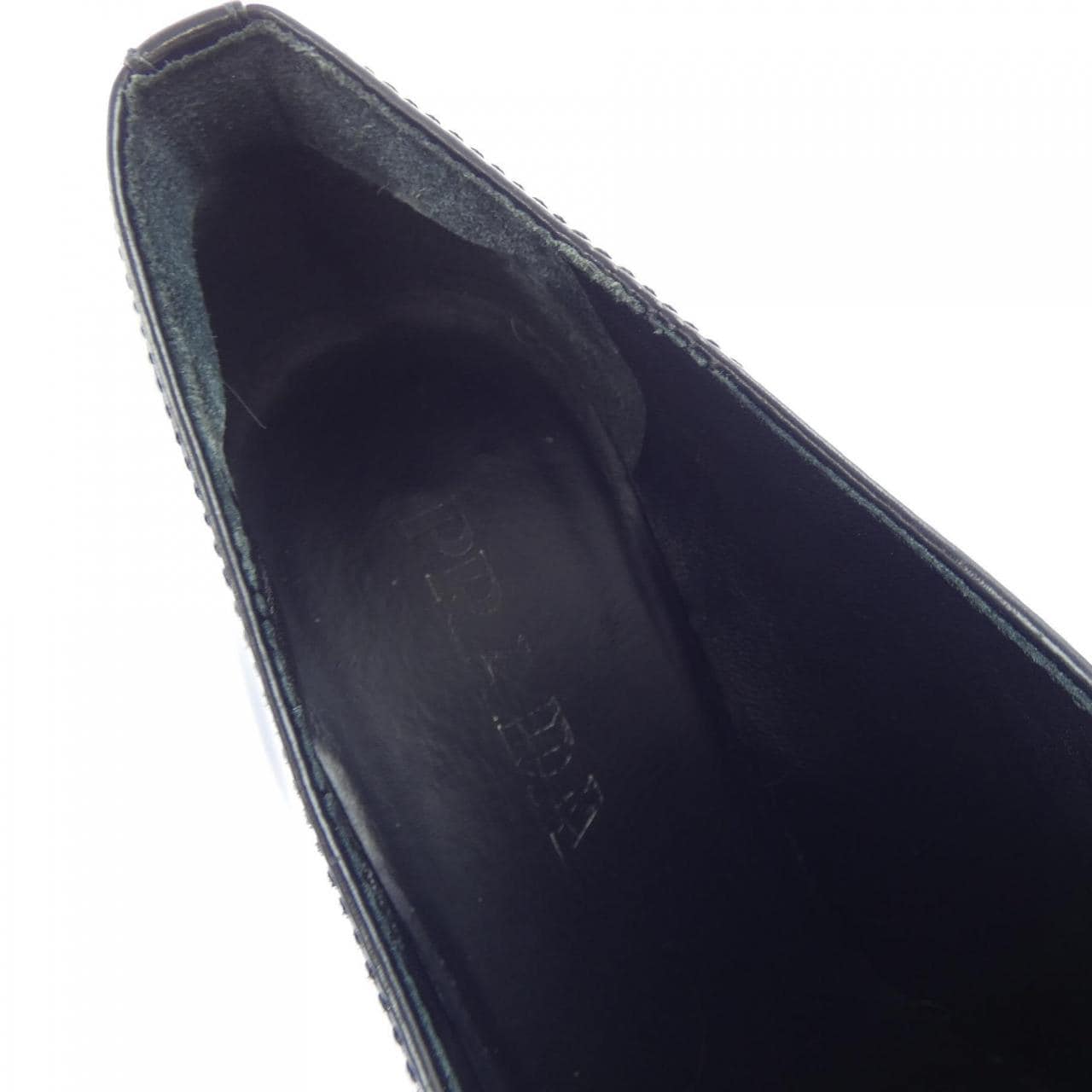 プラダ PRADA トライアングルロゴ ハイヒールローファー 1D246M シューズ