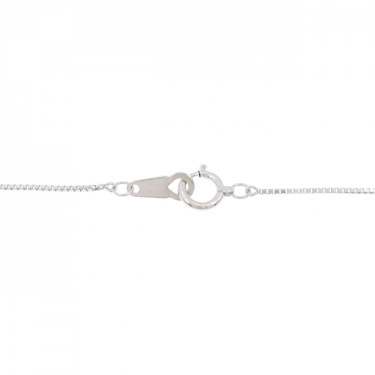 K18WG ガーネット ネックレス 1.30CT