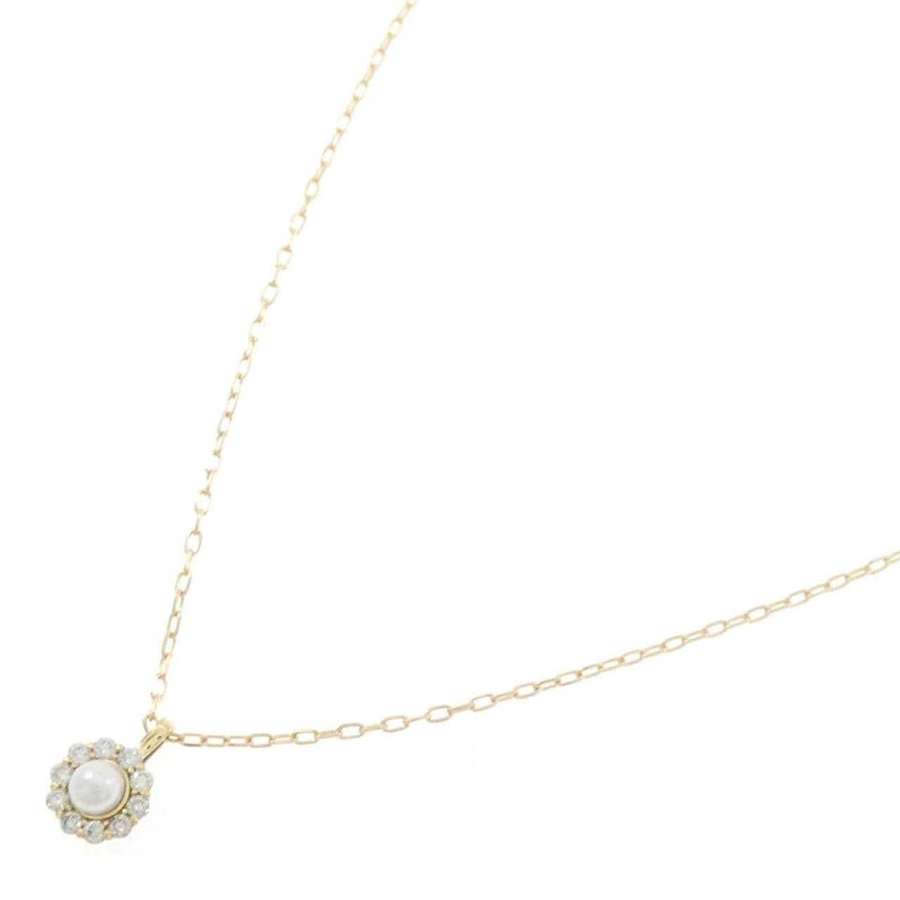 K18YG アコヤパール ネックレス 3mm