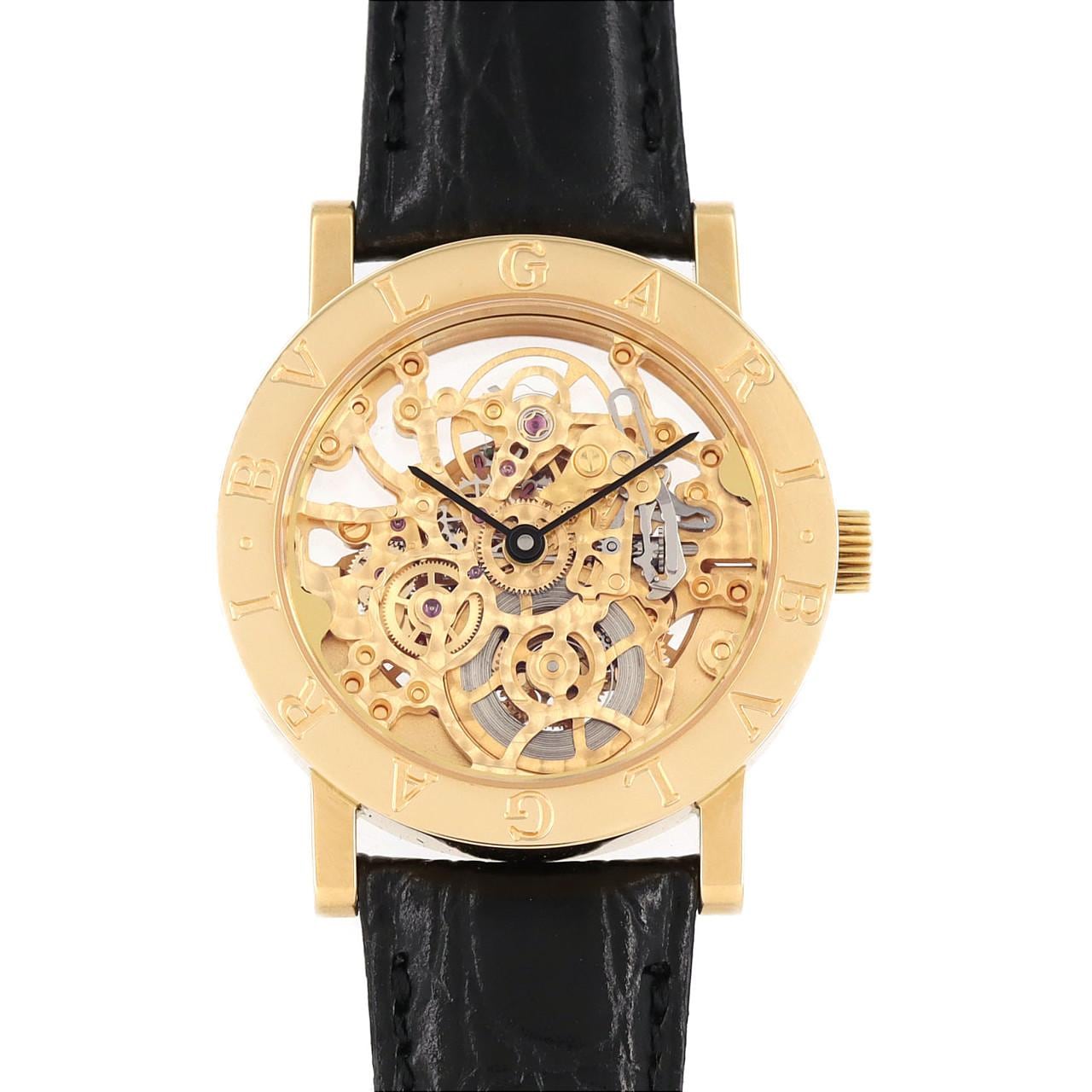 BVLGARI BVLGARI BVLGARI Skeleton YG BB33GLSK YG Automatic