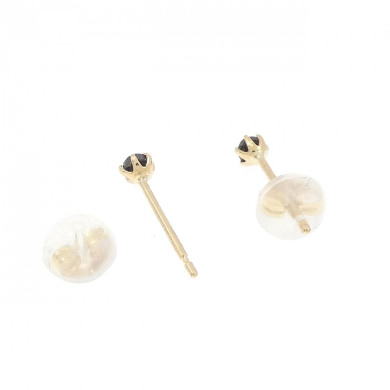 【新品】K18YG ダイヤモンド ピアス 0.10CT