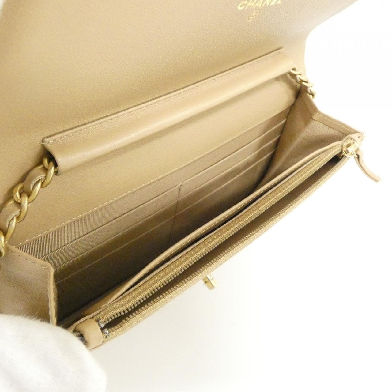 シャネル チェーンウォレット