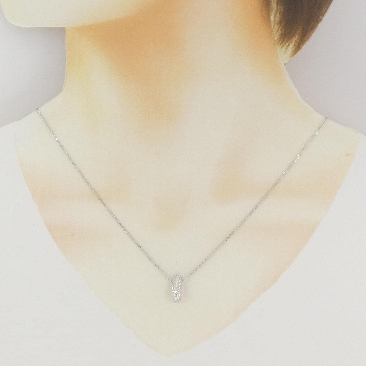 ミキモト ダイヤモンド ネックレス 0.24CT