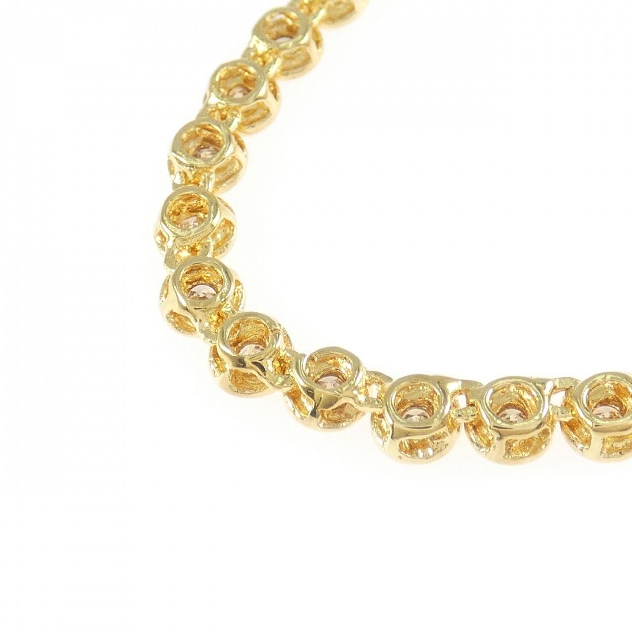 K18YG ダイヤモンド ネックレス 2CT