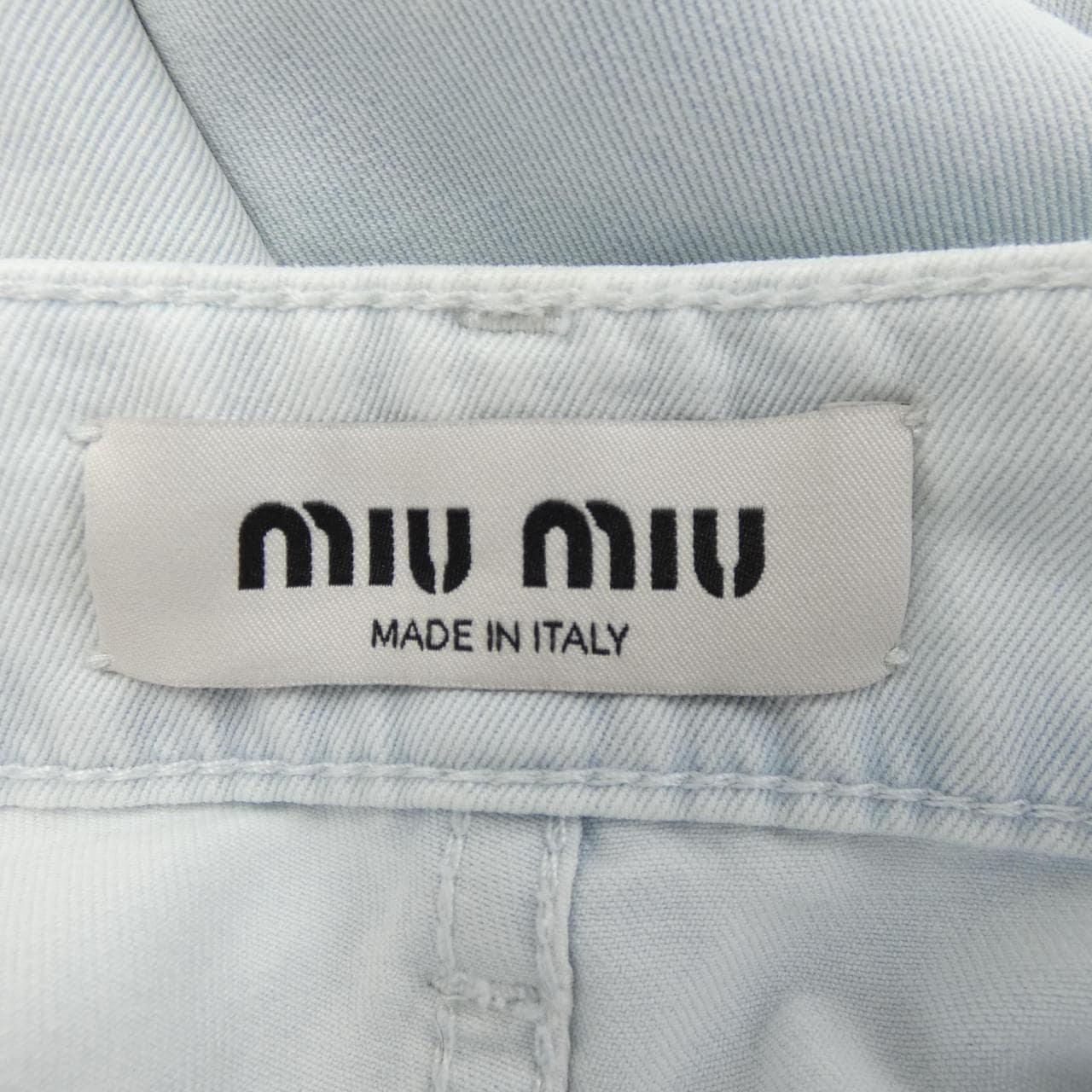 ミュウミュウ MIU MIU 5ポケット デニム GWP450 S231 12V7 ジーンズ
