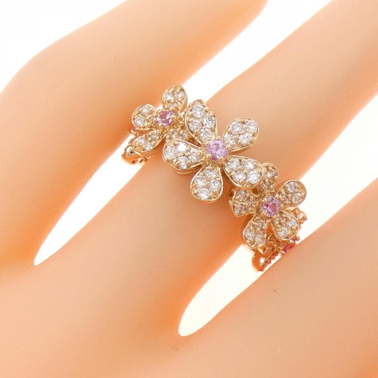 ポンテヴェキオ サファイヤ リング 0.23CT