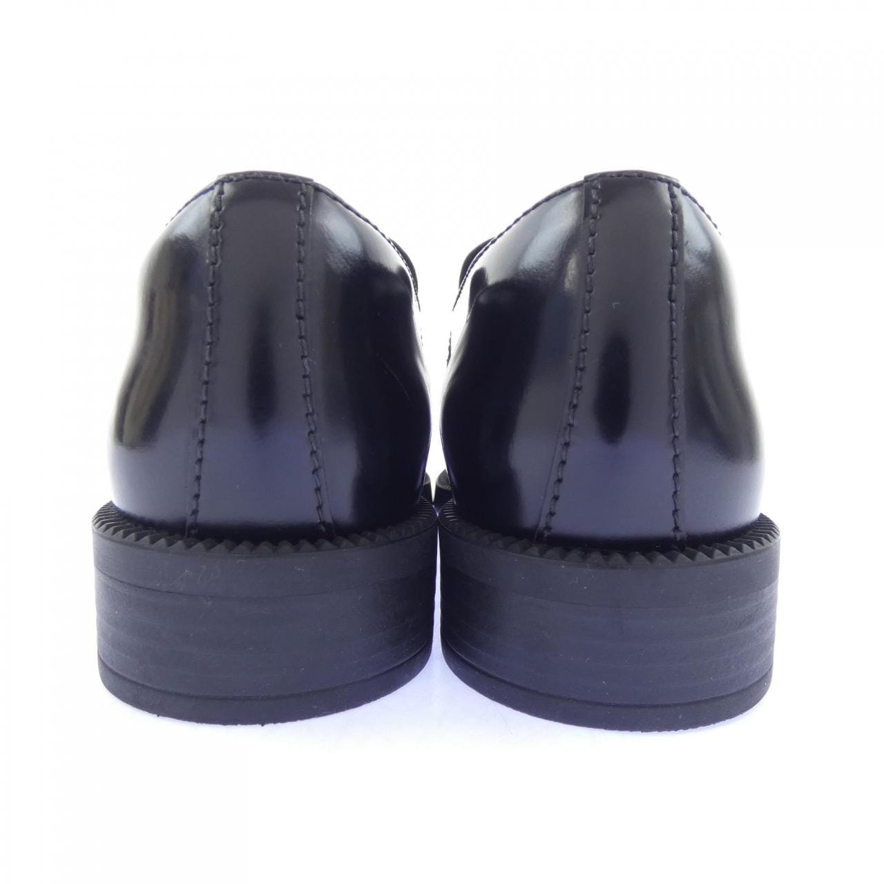 プラダ PRADA ブラッシュドレザー トライアングルロゴ 1D329N シューズ
