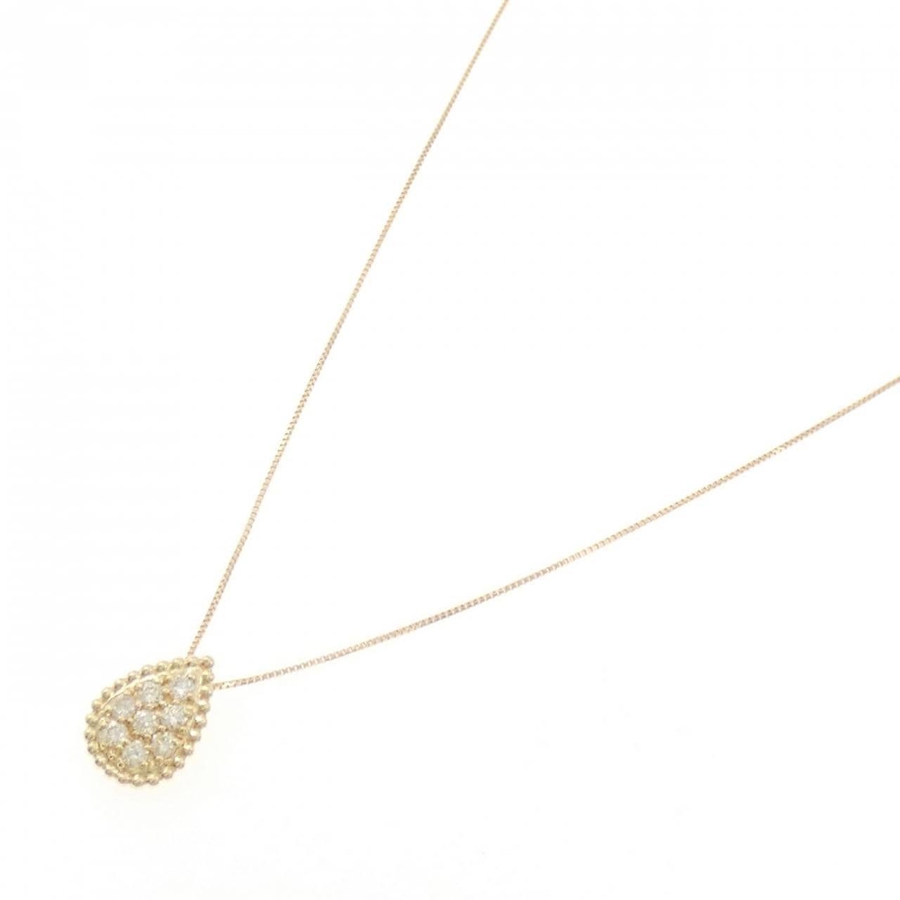 K18YG ダイヤモンド ネックレス 0.28CT