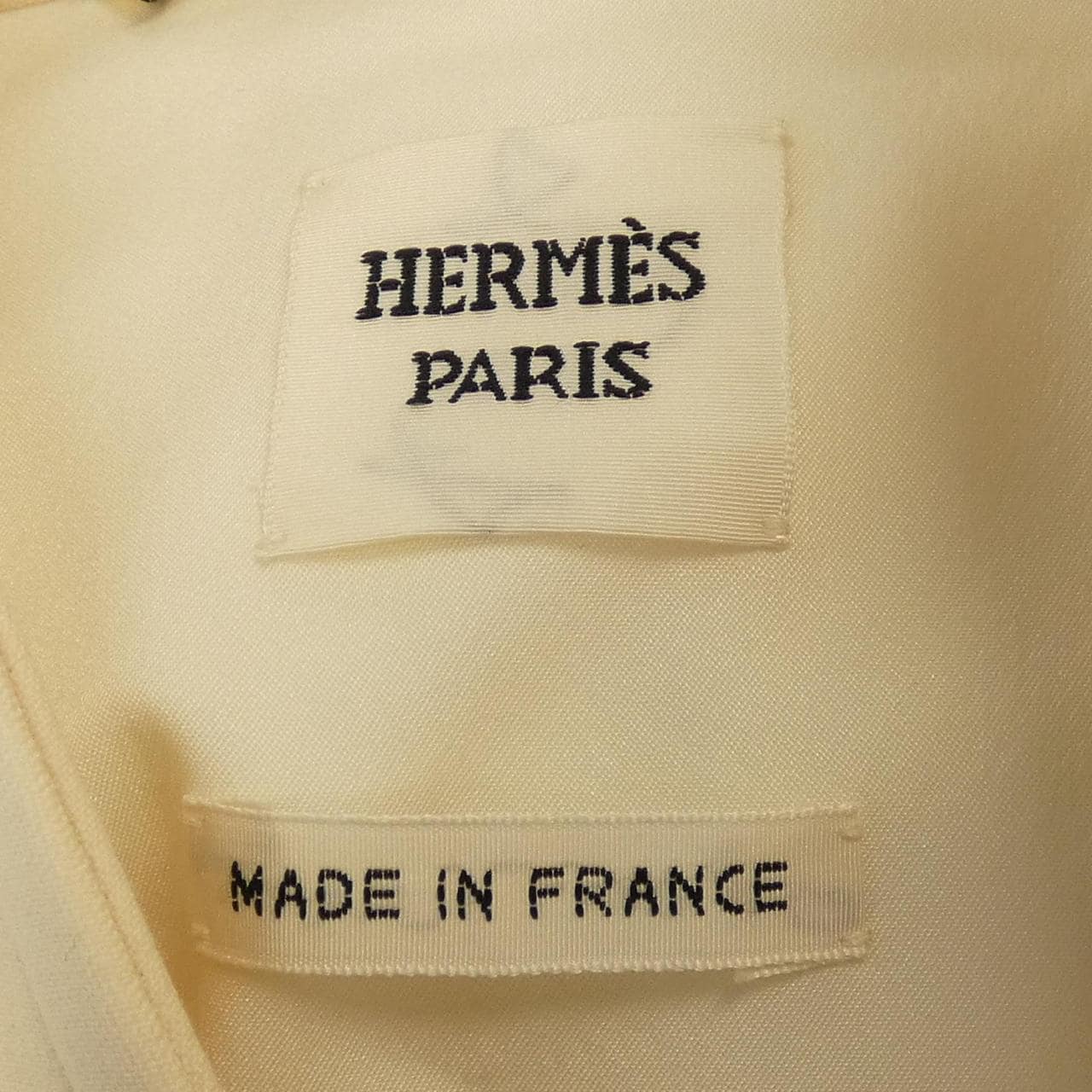 HERMES HERMES COLLARLESS JACKET