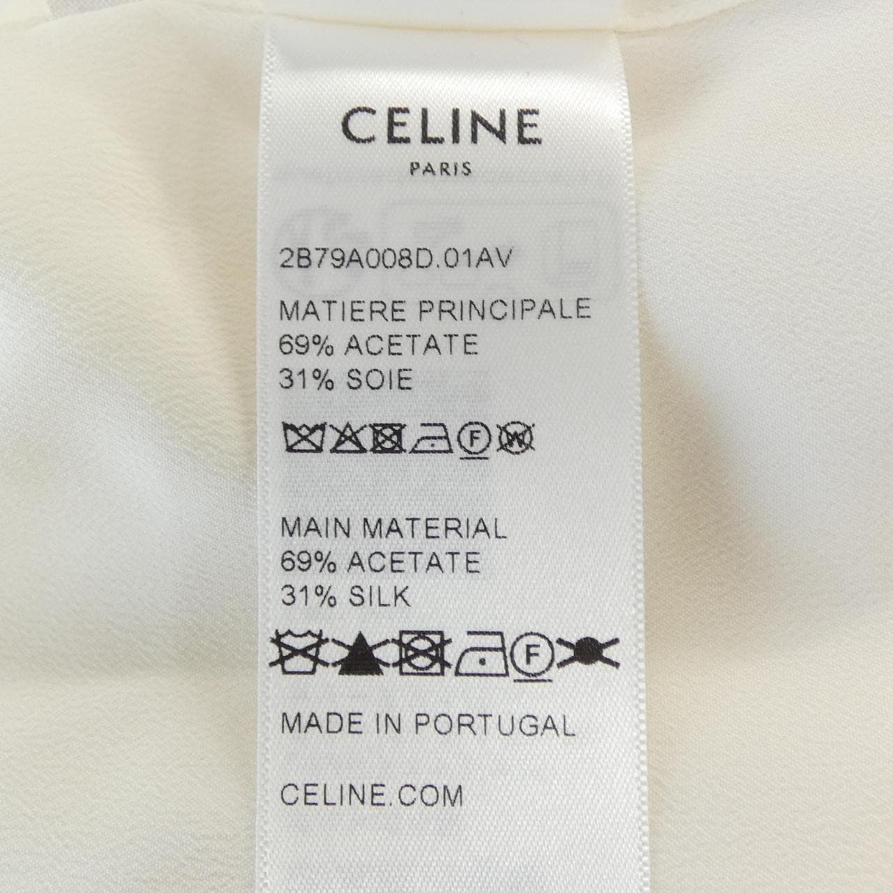 セリーヌ CELINE 2B79A008D S／Sシャツ