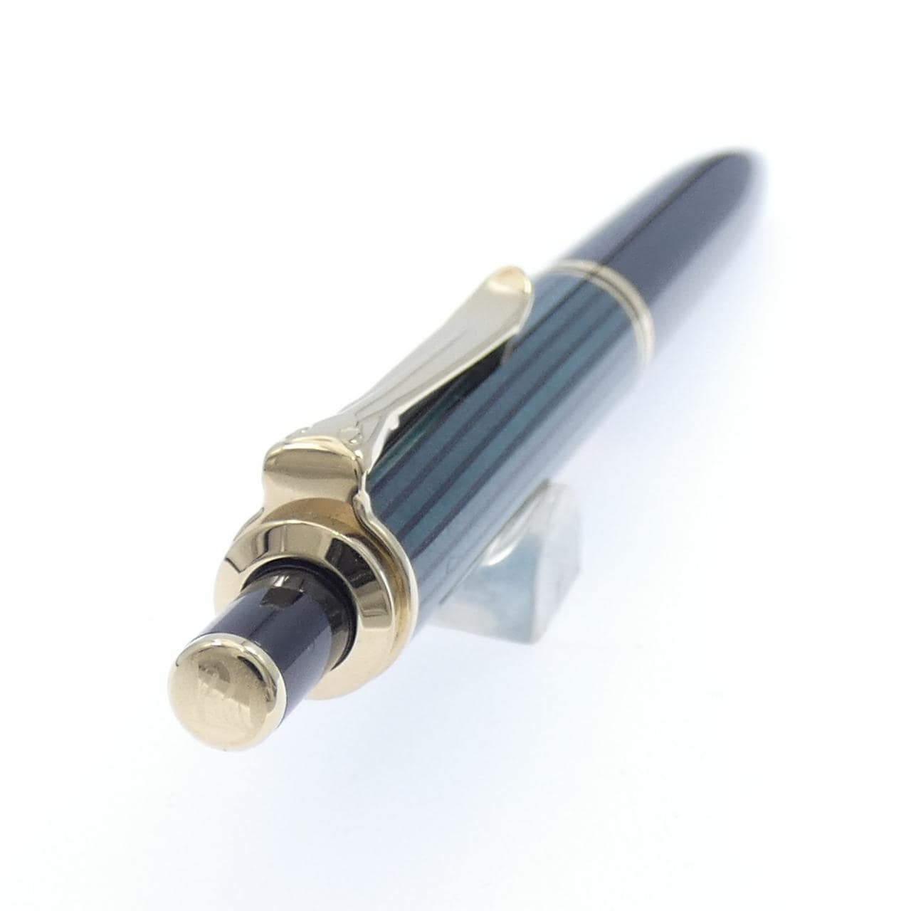 ペリカン スーベレーンK400グリーンストライプ ボールペン