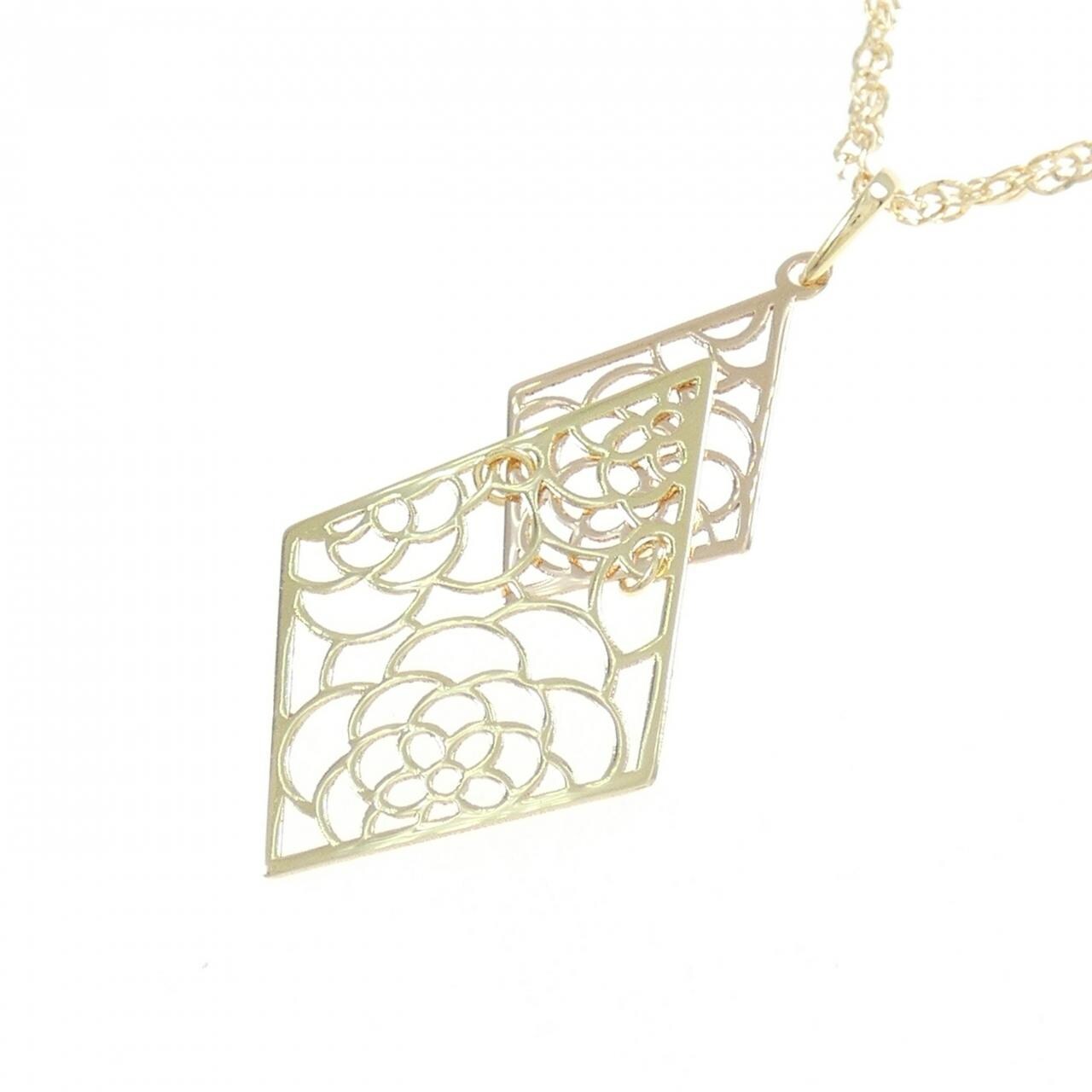 K18YG necklace