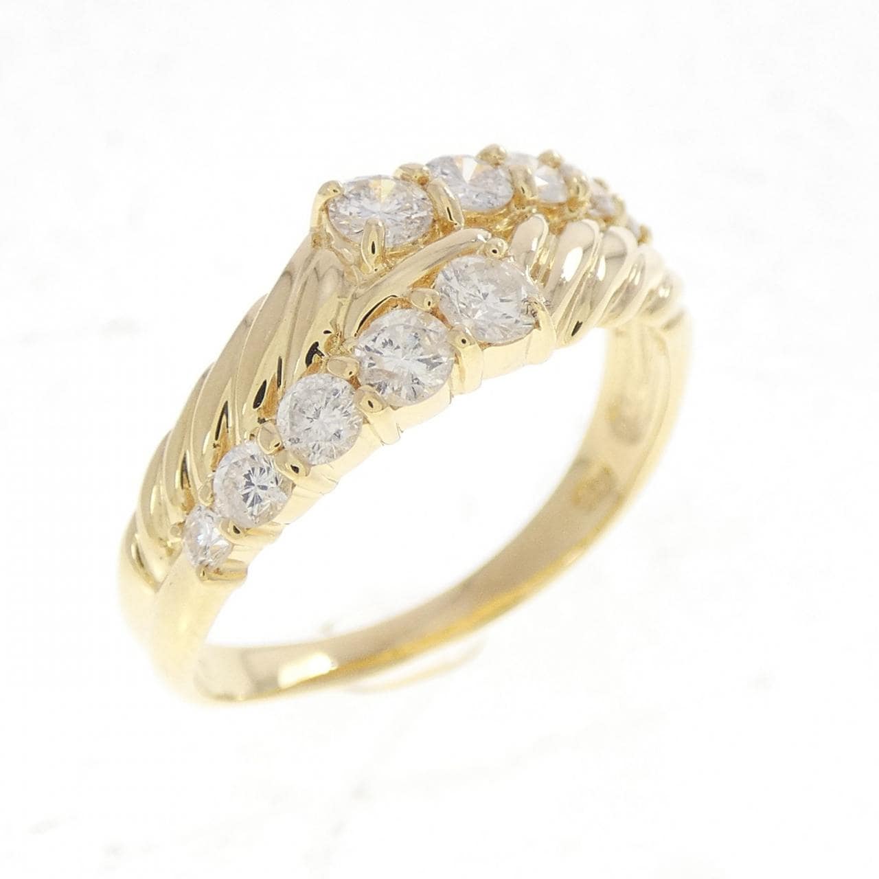K18YG ダイヤモンド リング 0.50CT