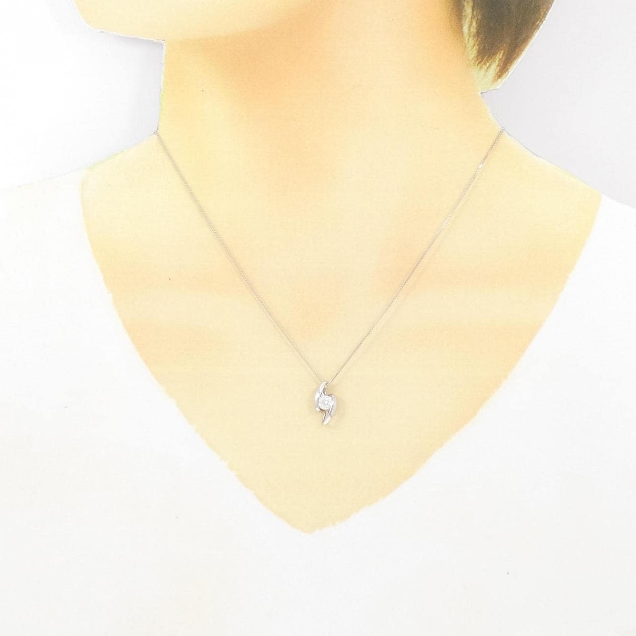 PT ダイヤモンド ネックレス 0.333CT